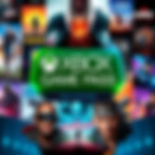 A collage of popular video game covers including Stranger of Paradise and Ghostrunner 2 for Xbox Game Pass