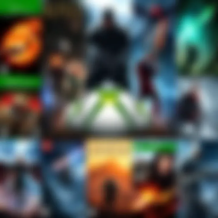 A collage of diverse Xbox game covers showcasing action, RPGs, and adventure titles to play after Elden Ring.