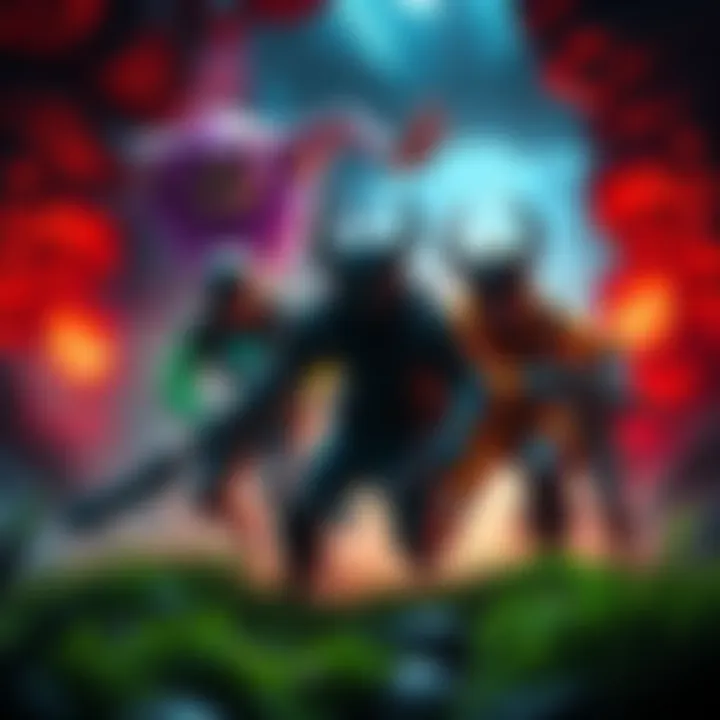 A group of Xbox gamers working together to tackle a dungeon in search of the Leech trait