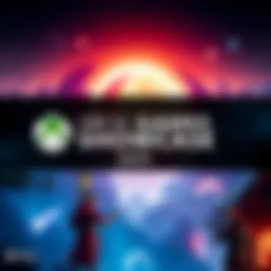 Promotional banner for the Xbox Games Showcase 2025 featuring The Outer Worlds 2 logo and gaming elements
