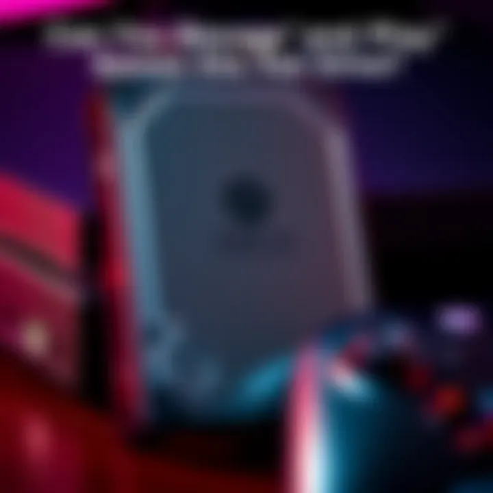 A close-up of a hard drive with the Xbox logo, alongside an Xbox console and game controller, showing potential game storage options.