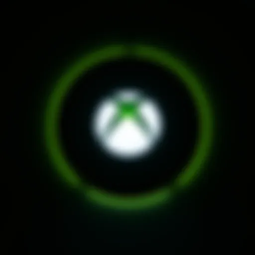 A graphic showing the Xbox logo with a dark background, symbolizing upcoming layoffs at the company, highlighting uncertainty in the gaming industry.