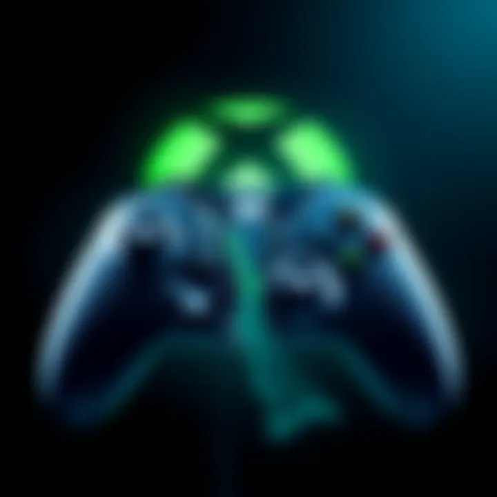 Broken gaming controller and XBOX logo symbolizing layoffs and studio sales