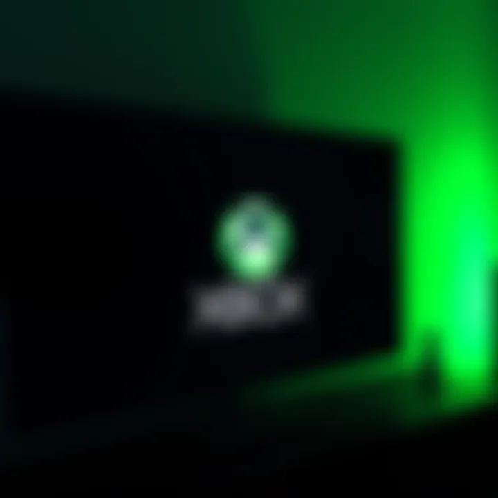 A black screen displaying the Xbox logo, indicating a gaming issue during cloud gaming