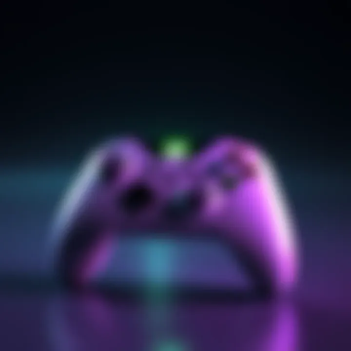 Visual representation of Xbox logo alongside a gaming controller, symbolizing focus on player experience