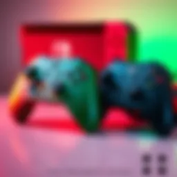An Xbox controller next to a Nintendo Switch controller, highlighting the differences in design and functionality for gamers.