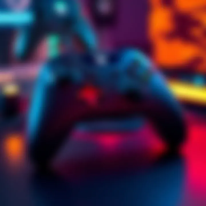 An Xbox One controller showing unresponsive buttons while connected to a PC