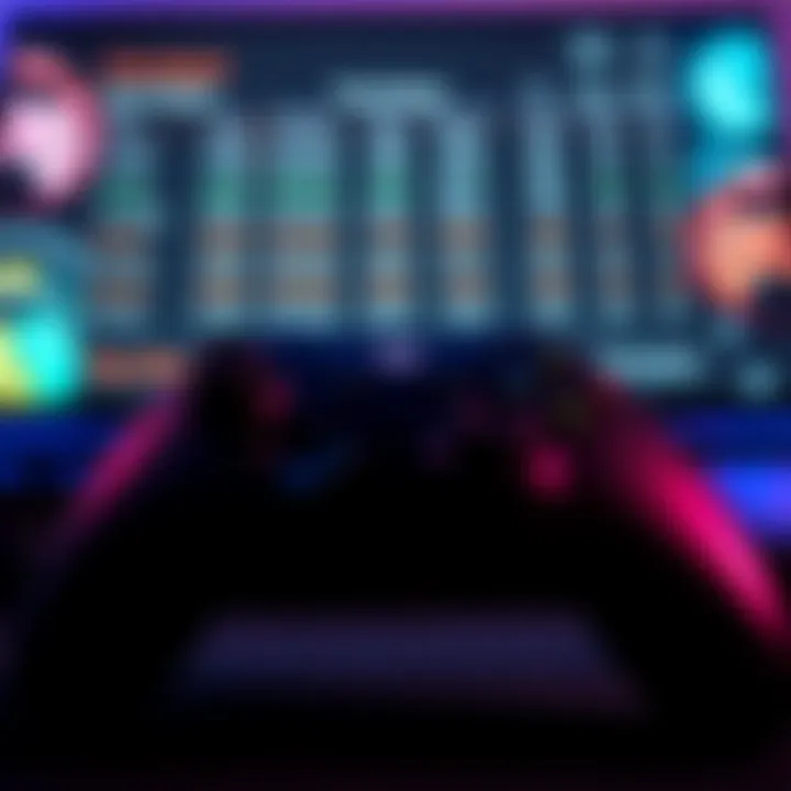 An Xbox One controller with a TV screen showing incorrect time played stats