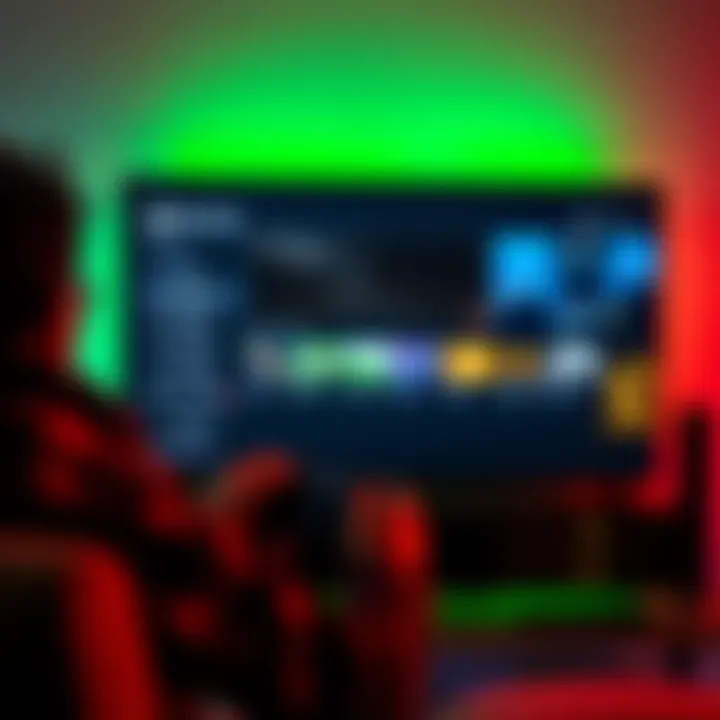 Xbox Resolution Settings A gamer adjusting Xbox settings on their TV to switch from 1080p to 1440p resolution.