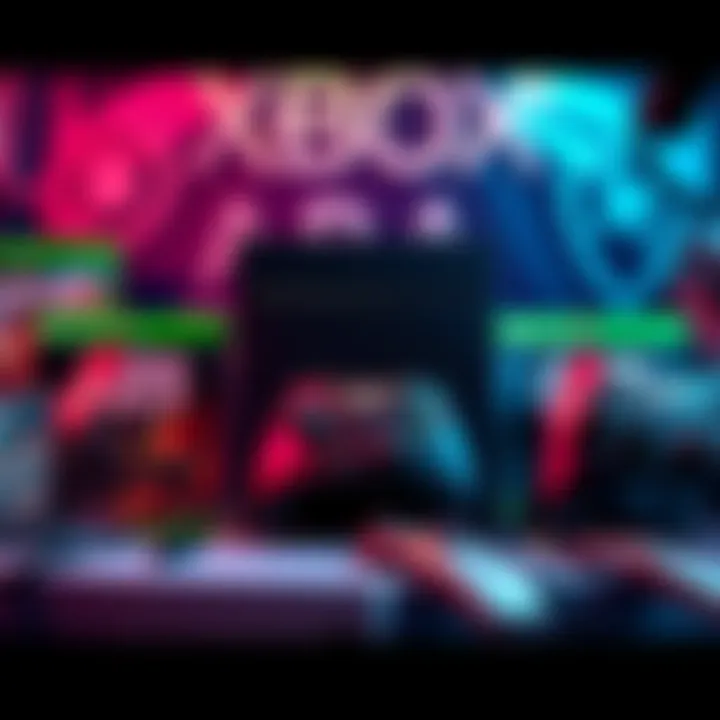 Various Xbox games and accessories on sale with discount tags