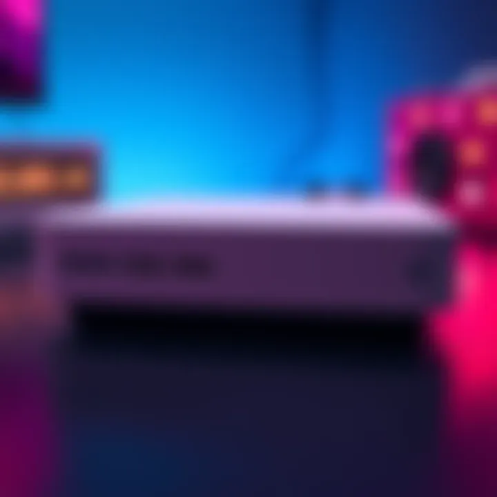 Xbox Series S console A close-up view of a year-old Xbox Series S gaming console, like new, ready for casual play.