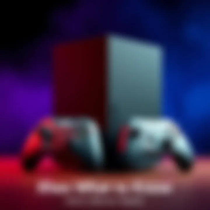 An Xbox Series X console with a game controller beside it, showcasing the sleek design and new gaming experience.