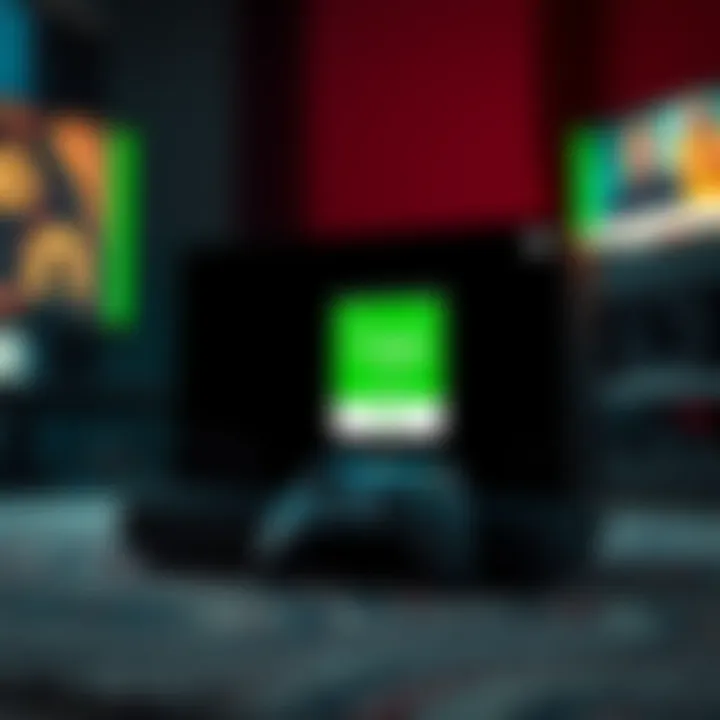 Xbox Series X Discounts An Xbox Series X console with a personalized discount tag on screen