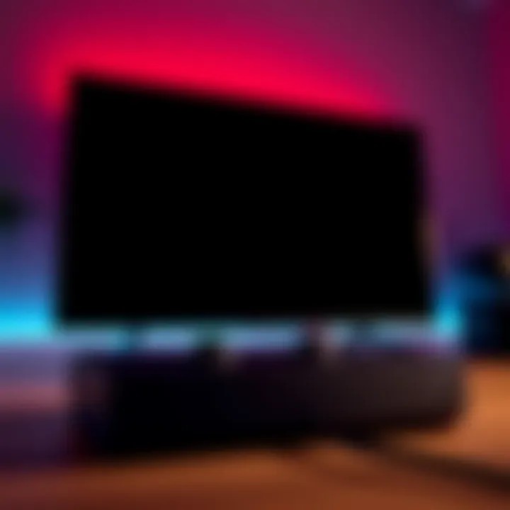 An XBOX Series X console connected to a TV with an HDMI cable, showing a black screen indicating CEC issues