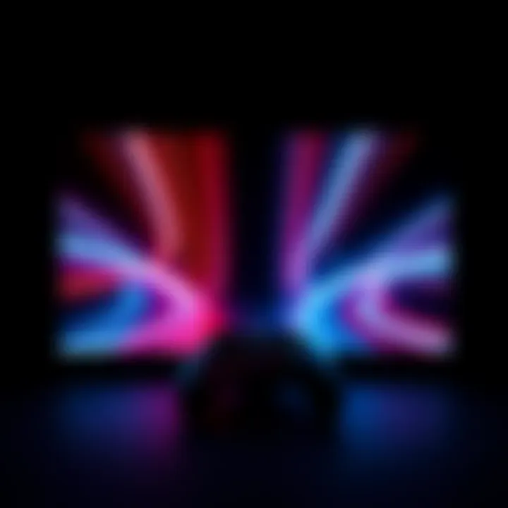 Xbox Series X console displaying unusual lines on the screen