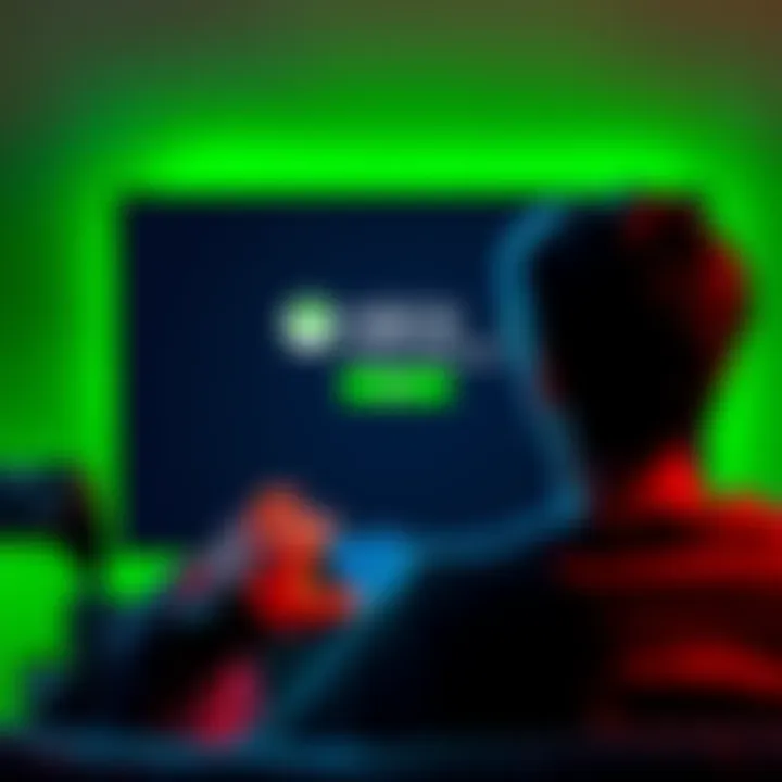 Xbox Sign-In Error A gamer frustrated while trying to sign in on an Xbox console, showing a sign-in error message on the screen