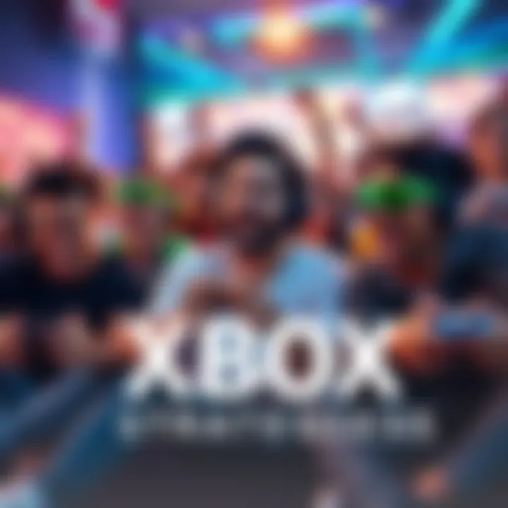 A group of gamers enjoying the latest Xbox games, showcasing teamwork and excitement in the gaming community.