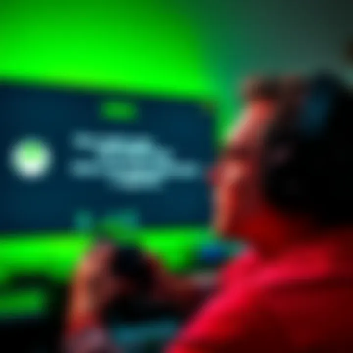 A frustrated gamer looking at their Xbox screen displaying a reset weekly streak message.