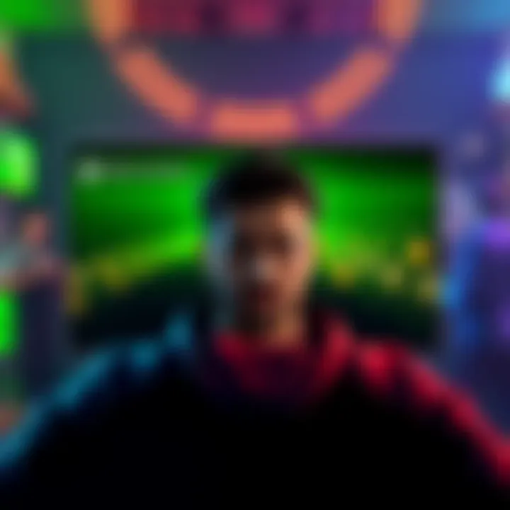 A screenshot showing a locked rewards screen on an Xbox Ultimate subscription, with a confused gamer in the background.