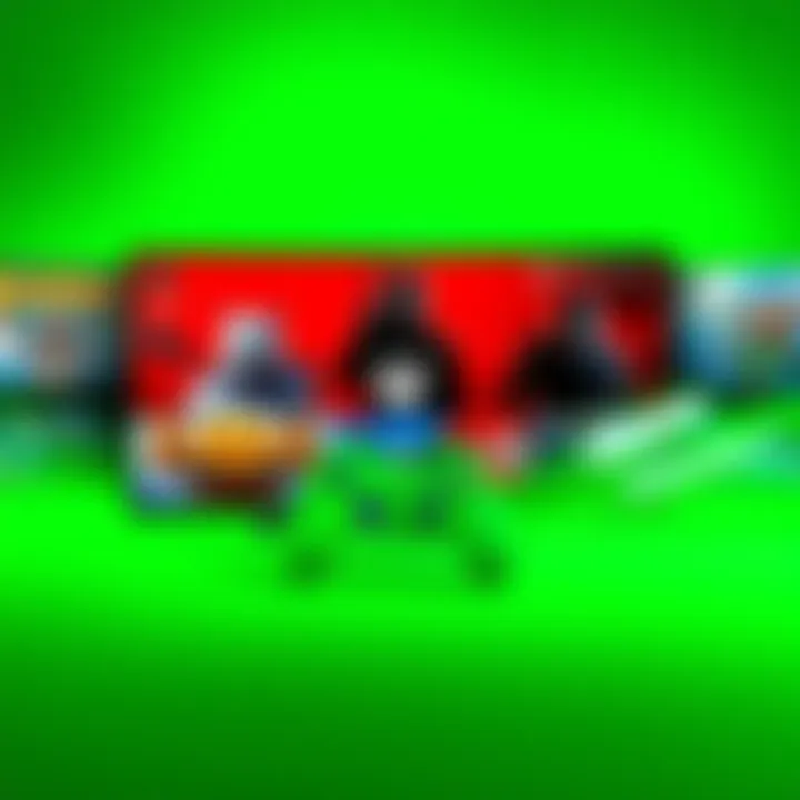 Xbox YouTube Channel Focus The Xbox YouTube channel showcasing its own games without mentioning competitors, featuring vibrant graphics from popular Xbox titles.