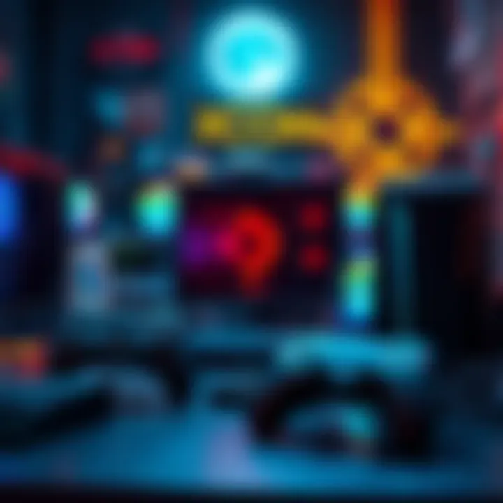 XCOM's art director talks about the revival of PC gaming genres while showcasing console controllers and PC setup