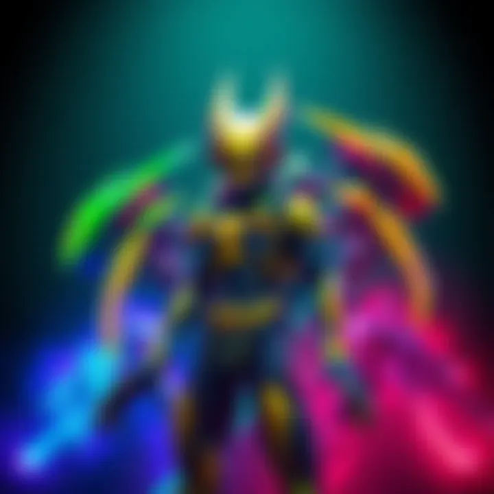 A selection of colorful xeno skins displayed, showing various styles and designs suitable for different gameplay preferences.