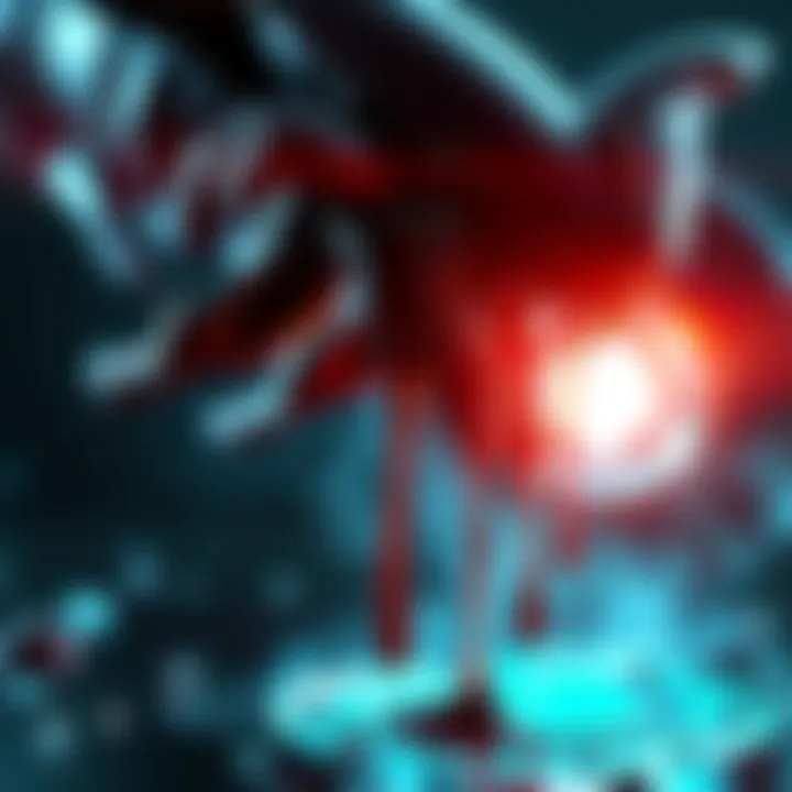 A visual of Xenomorph acidic blood dripping onto a glowing energy shield, illustrating the reaction and potential damage.