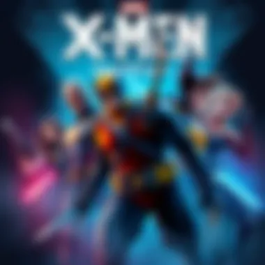 X-Men Comic Cover Cover of a new X-Men comic showing characters with hints of Dead by Daylight elements