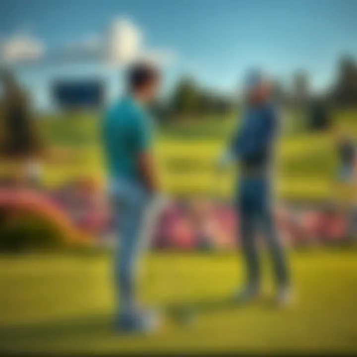 xQc challenges a golfer to a putting contest Popular streamer xQc stands on a golf course, preparing to challenge a professional golfer to a $1,000 putting contest