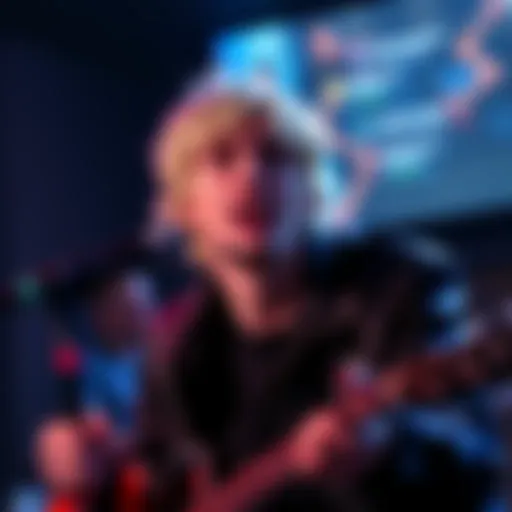 xQc passionately defending Taylor Swift during a livestream, with comments about her music displayed on screen