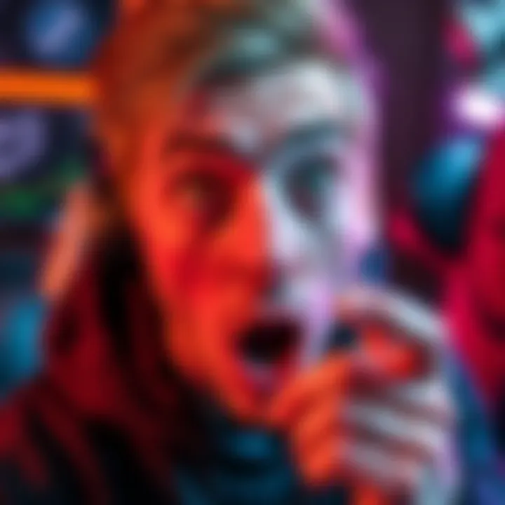 Popular streamer xQc showing his impressive earnings from one day on Twitch with a shocked expression.
