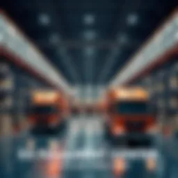 XX Fulfillment Center Trailer Preview A modern warehouse with advanced logistics technology, featuring delivery trucks and organized storage areas, showcasing the XX Fulfillment Center in action.