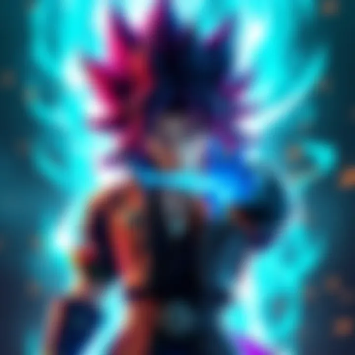 Yami Yugi character mod showcased in DRAGON BALL FighterZ with epic battle moves and vibrant graphics