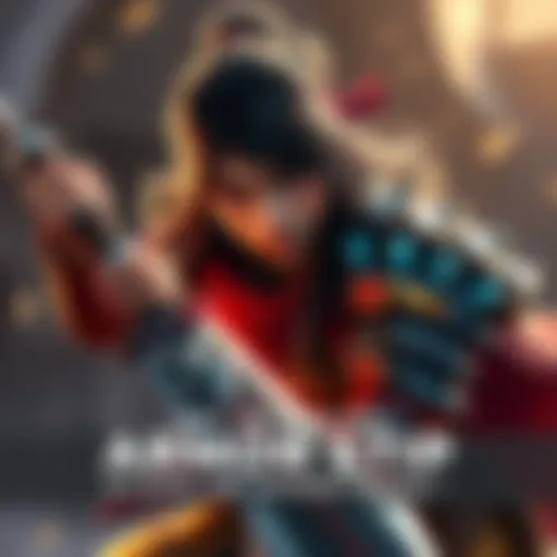 A character resembling Yareli in combat, actively using methods to weaken enemy armor without pillage, showcasing a strategic approach to fighting.