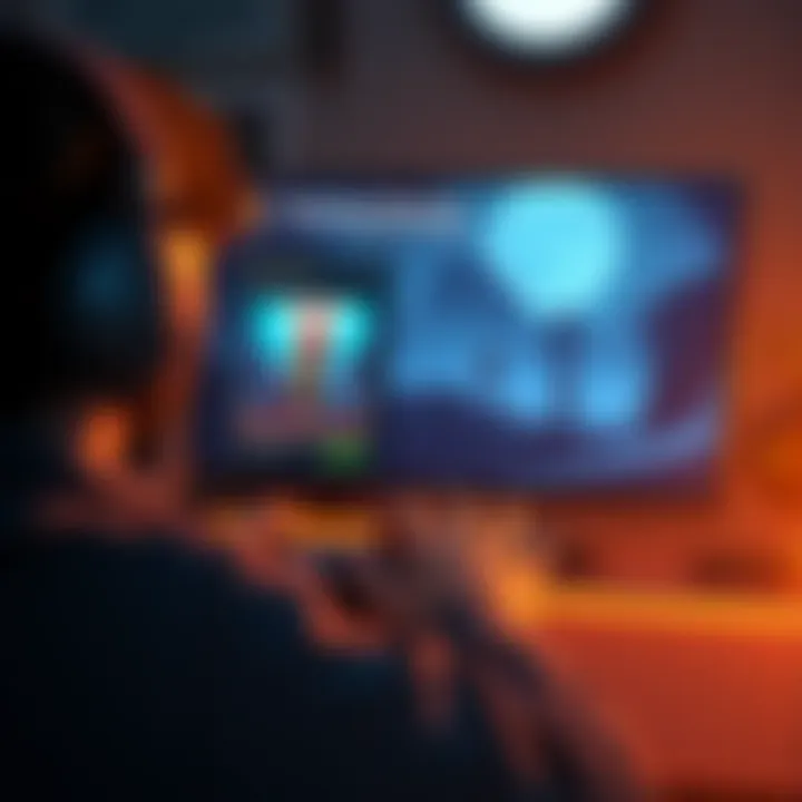 Yarrows Stories Overview A gamer reviewing the Yarrows Keeping Promises and Yarrows Shallow Grave storylines on a screen, ready to earn trophies