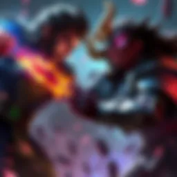 Yatoro and Collapse competing in a Dota 2 match, showcasing intense gameplay and strategy.