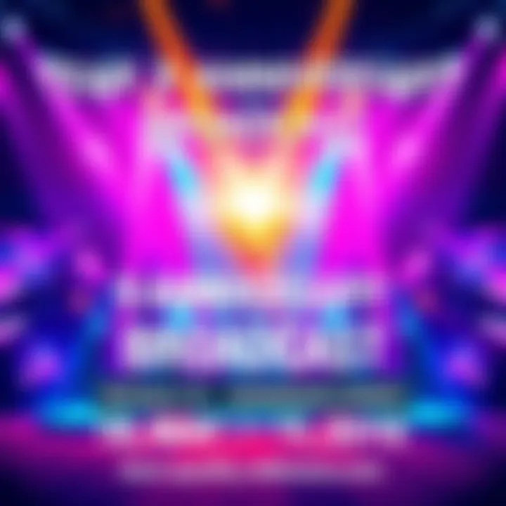 Colorful graphic promoting the Year 9 Anniversary Broadcast with event details and vibrant visuals