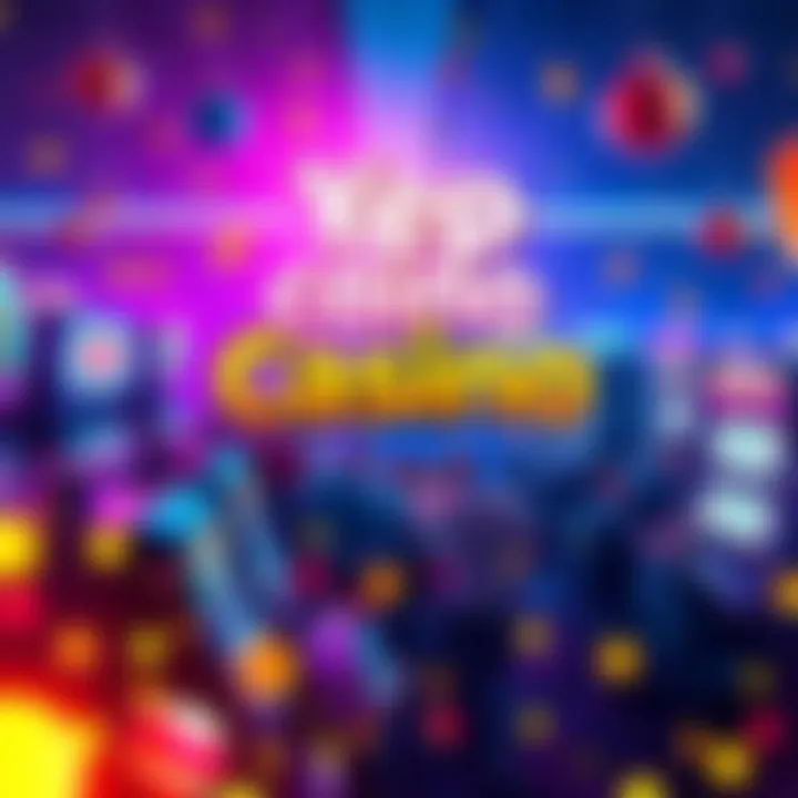 A colorful casino scene featuring slot machines and people celebrating with bonuses and free spins at Yep Casino Bulgaria in 2026.
