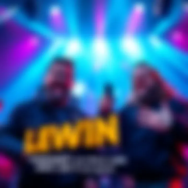 Simon and Lewis from Yogscast promoting their live show titled Simon's PP with excitement