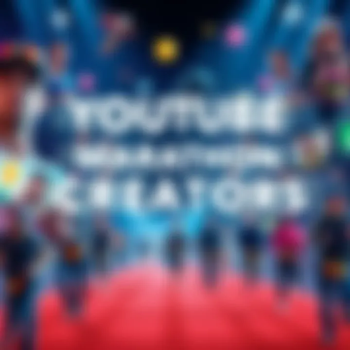 Collage of YouTube content creators focused on marathon gaming, showcasing lore, guides, and discussions