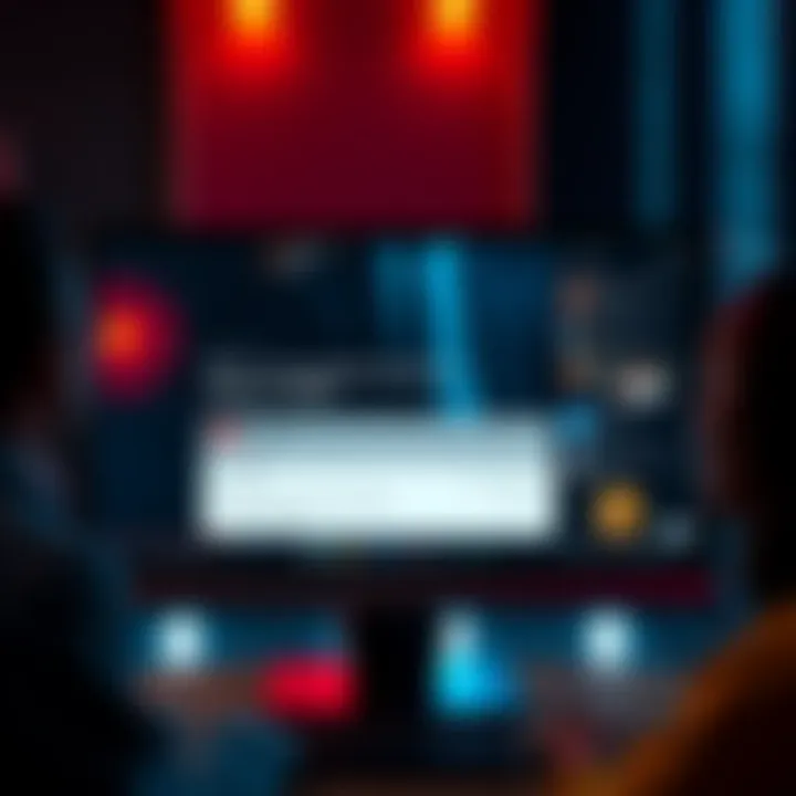 A computer screen displaying a YouTube video with a pop-up asking viewers about their perception of certain creators, showing confusion among viewers.