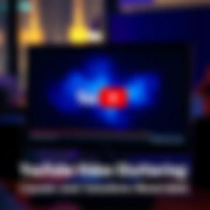 A computer screen showing a YouTube video with a buffering symbol, indicating stuttering playback