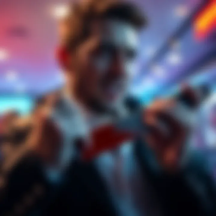 A stock YouTuber is seen bleeding after being attacked by a viewer, illustrating the risks of online investment advice.