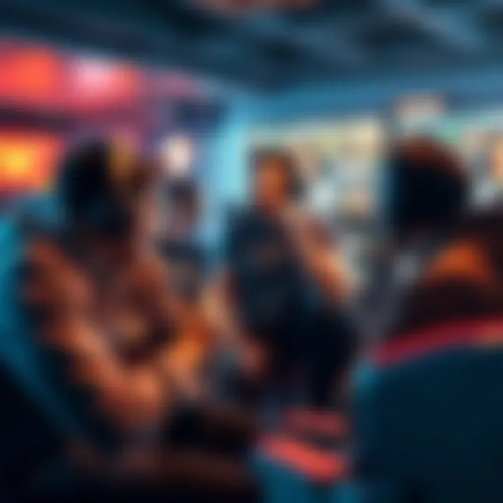 A group of YouTubers discussing macro play strategies on a live stream