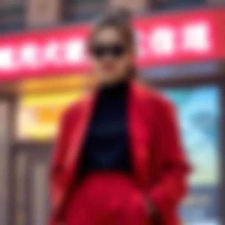 Yun-Jin's Latest Outfit Yun-Jin wearing a stylish outfit that blends modern design with classic elements, showcasing elegance and flair.