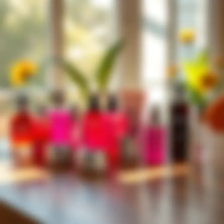 A collection of Zadie Skin beauty products displayed on a wooden table with natural lighting.