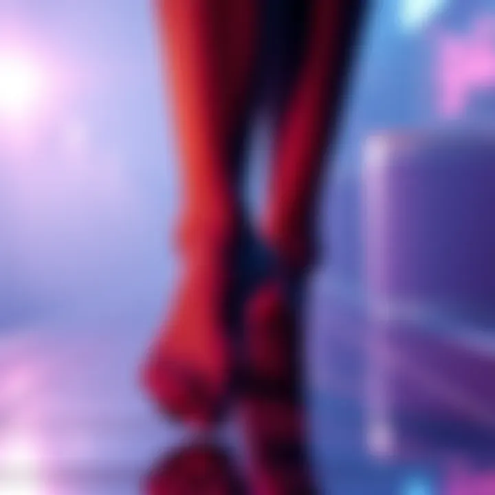 A controversial image depicting Zavala's leaked feet pictures that caused an online uproar