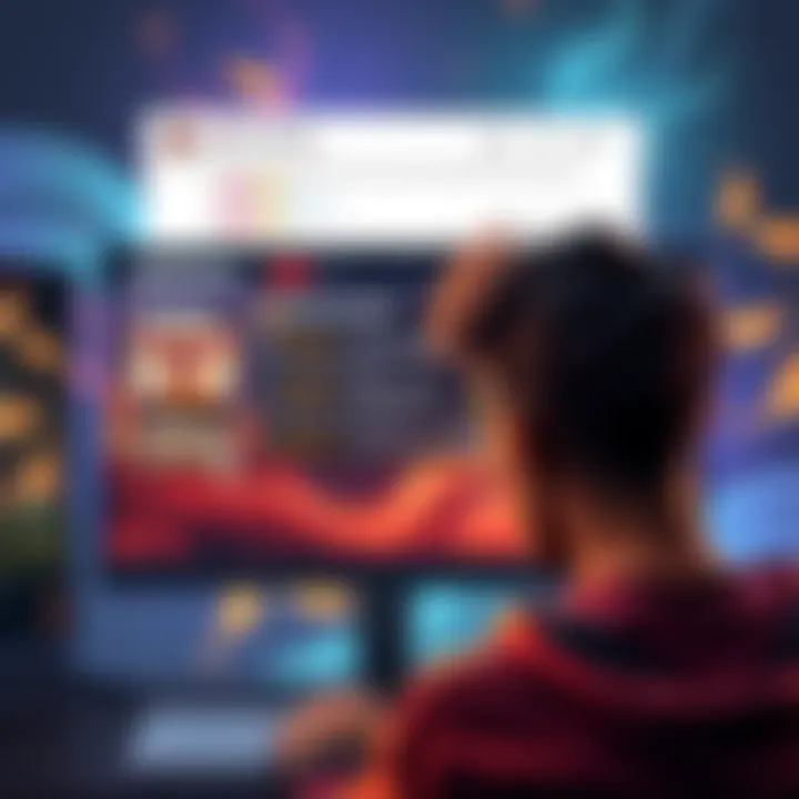 A frustrated player looking at a gaming screen showing the Zephrys card and a chat box filled with complaints about its performance.