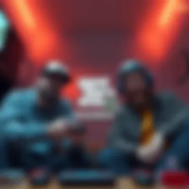 Zias and Blou pause their gaming reaction to address a humorous basement leak issue