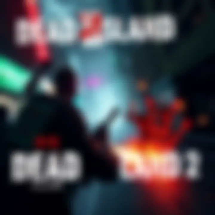 A player battles zombies in a vibrant urban environment in Dead Island 2, showcasing action and survival gameplay.